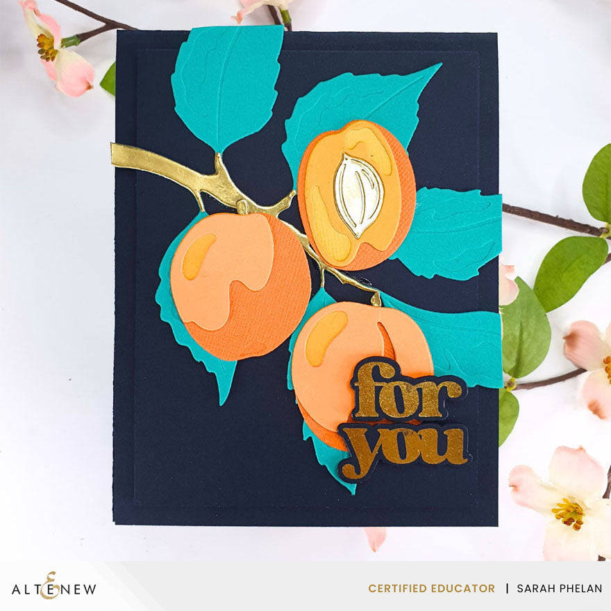 Dies Sweet Apricots Layering Die Set