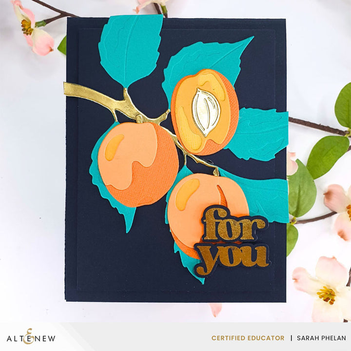 Dies Sweet Apricots Layering Die Set