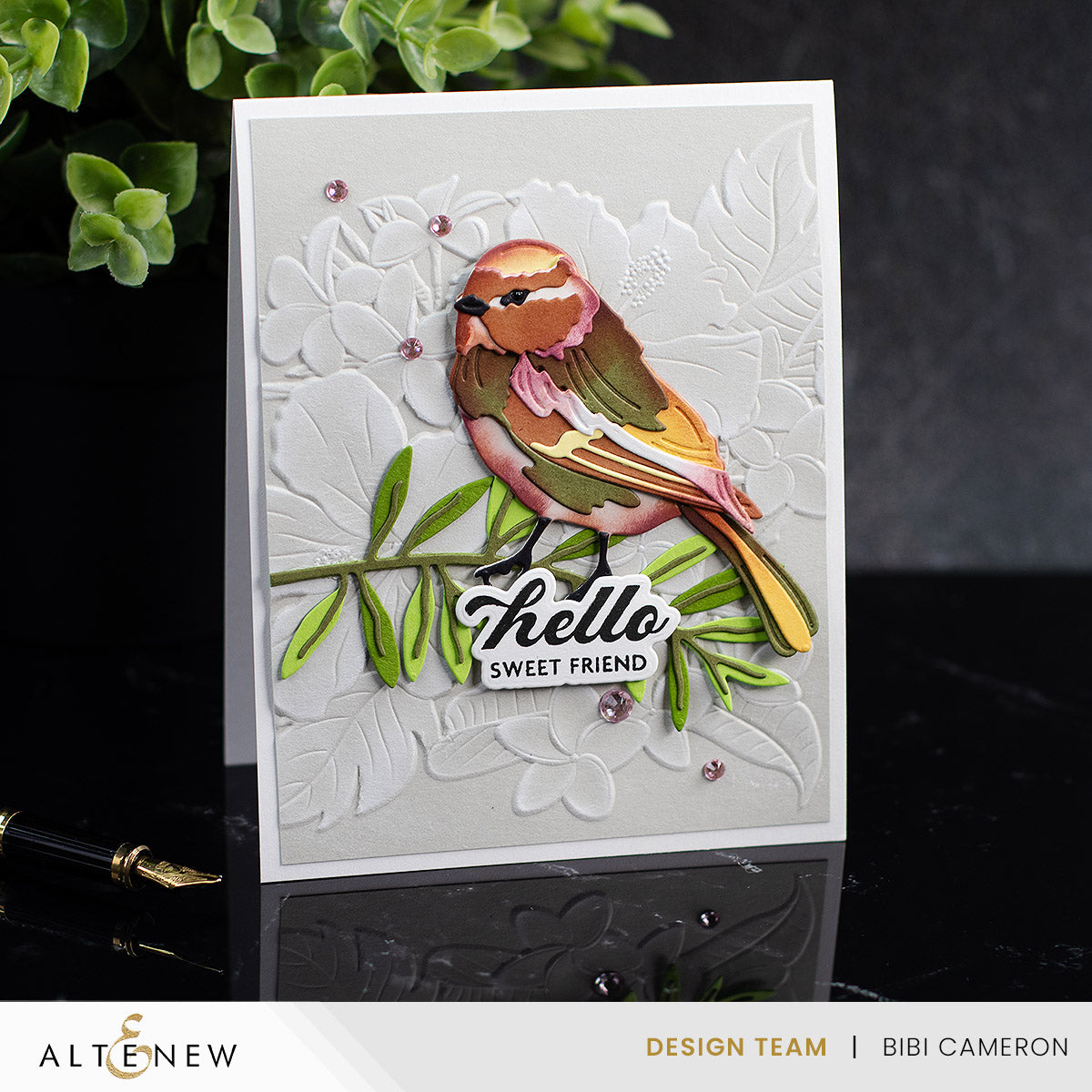 Dies Sweet Garden Bird Layering Die Set