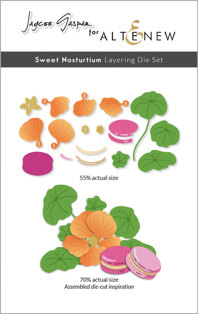 Dies Sweet Nasturtium Layering Die Set