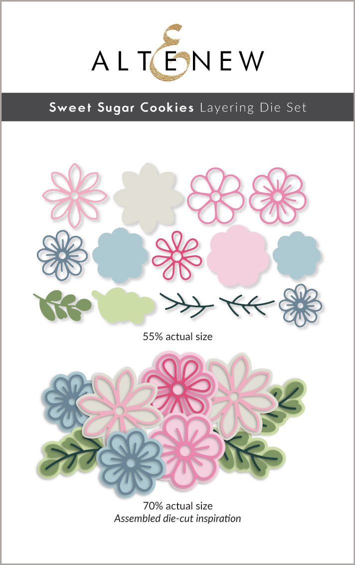 Dies Sweet Sugar Cookies Layering Die Set