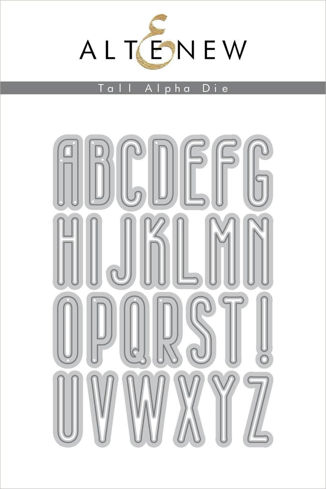 Dies Tall Alpha Die Set