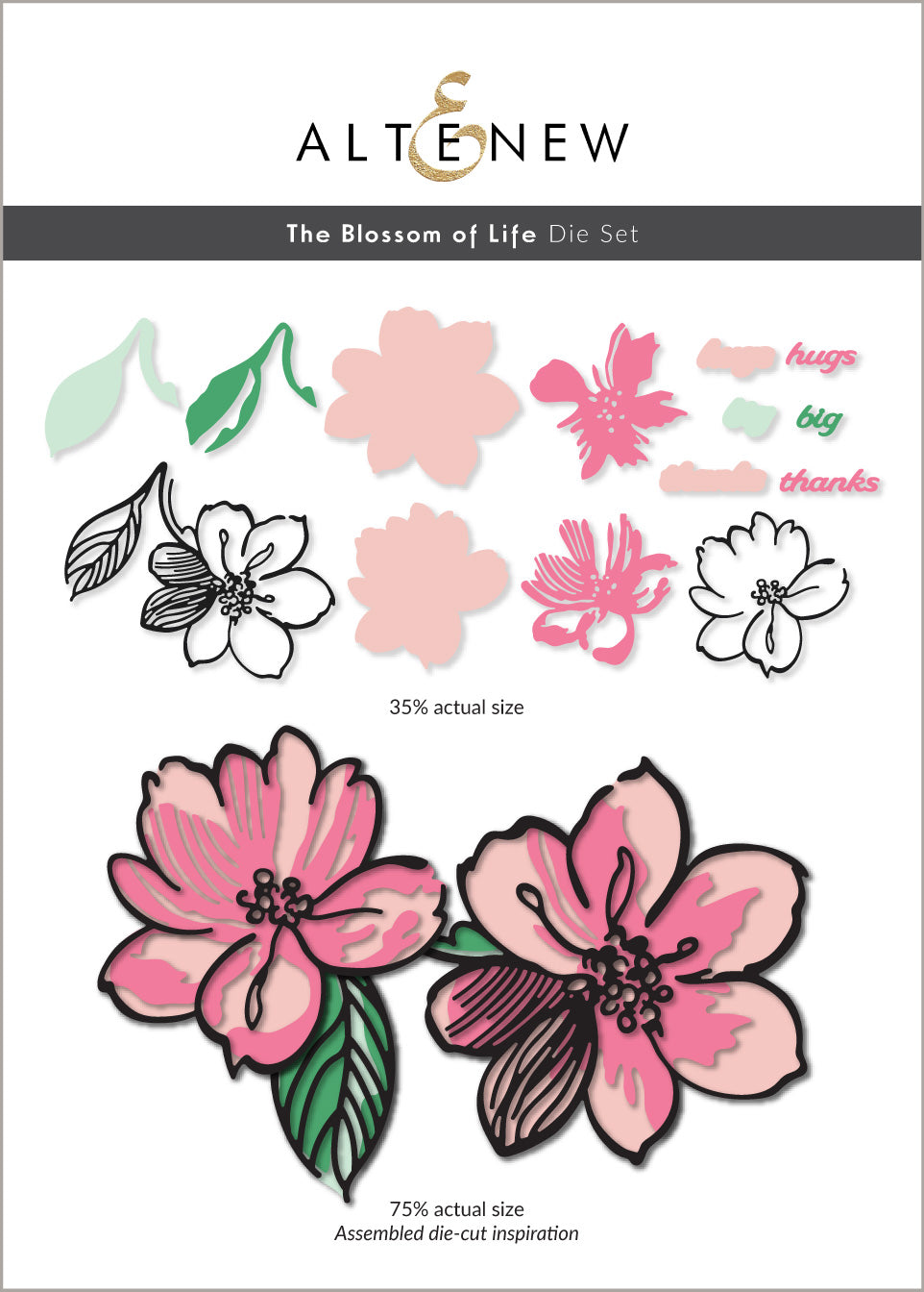 Dies The Blossom of Life Die Set