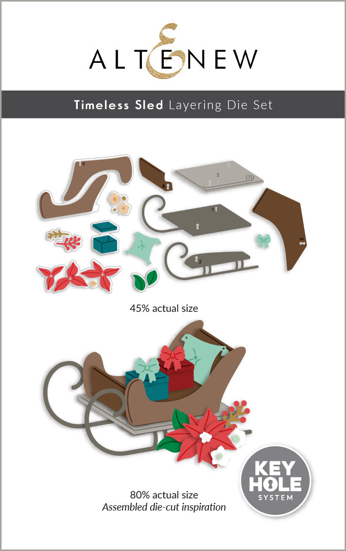 Dies Timeless Sled Layering Die Set