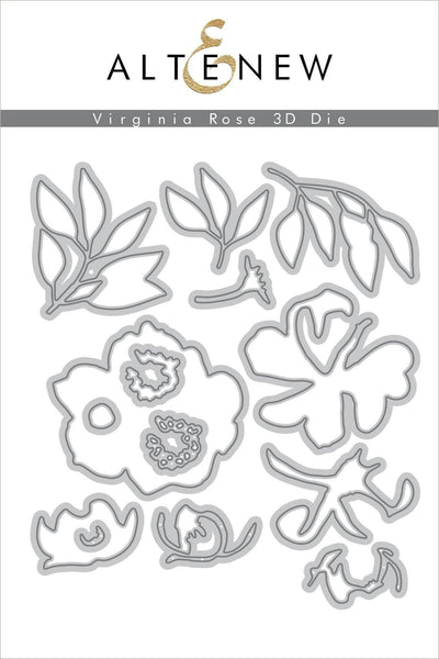 Dies Virginia Rose 3D Die Set