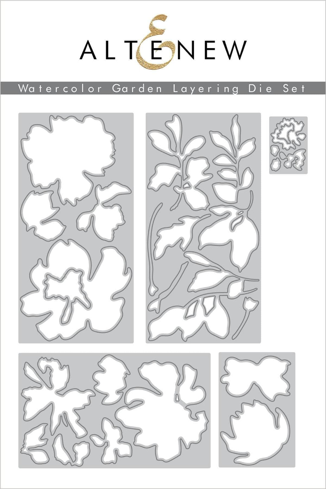 Dies Watercolor Garden Layering Die Set