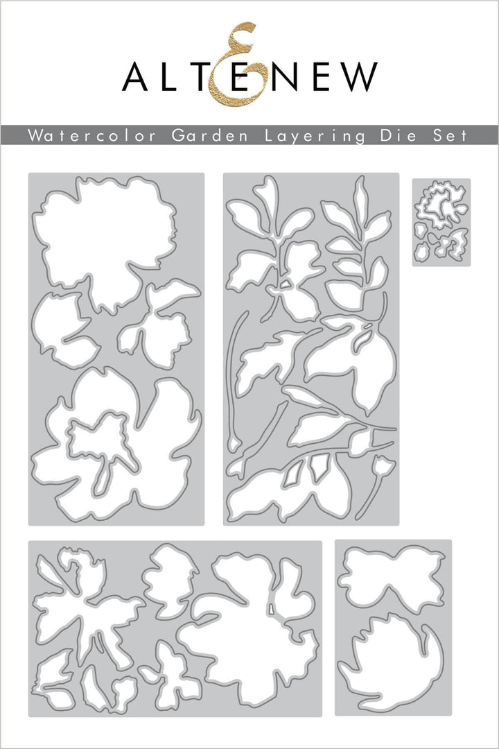 Dies Watercolor Garden Layering Die Set