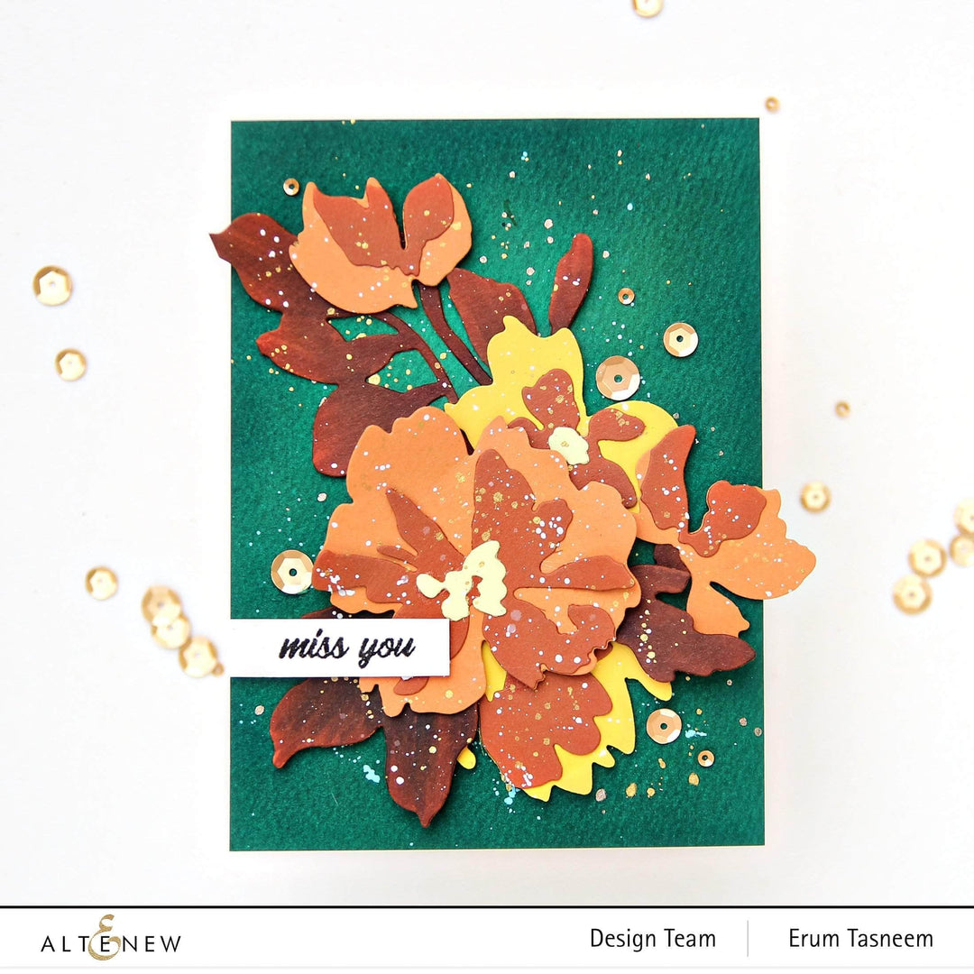 Dies Watercolor Garden Layering Die Set
