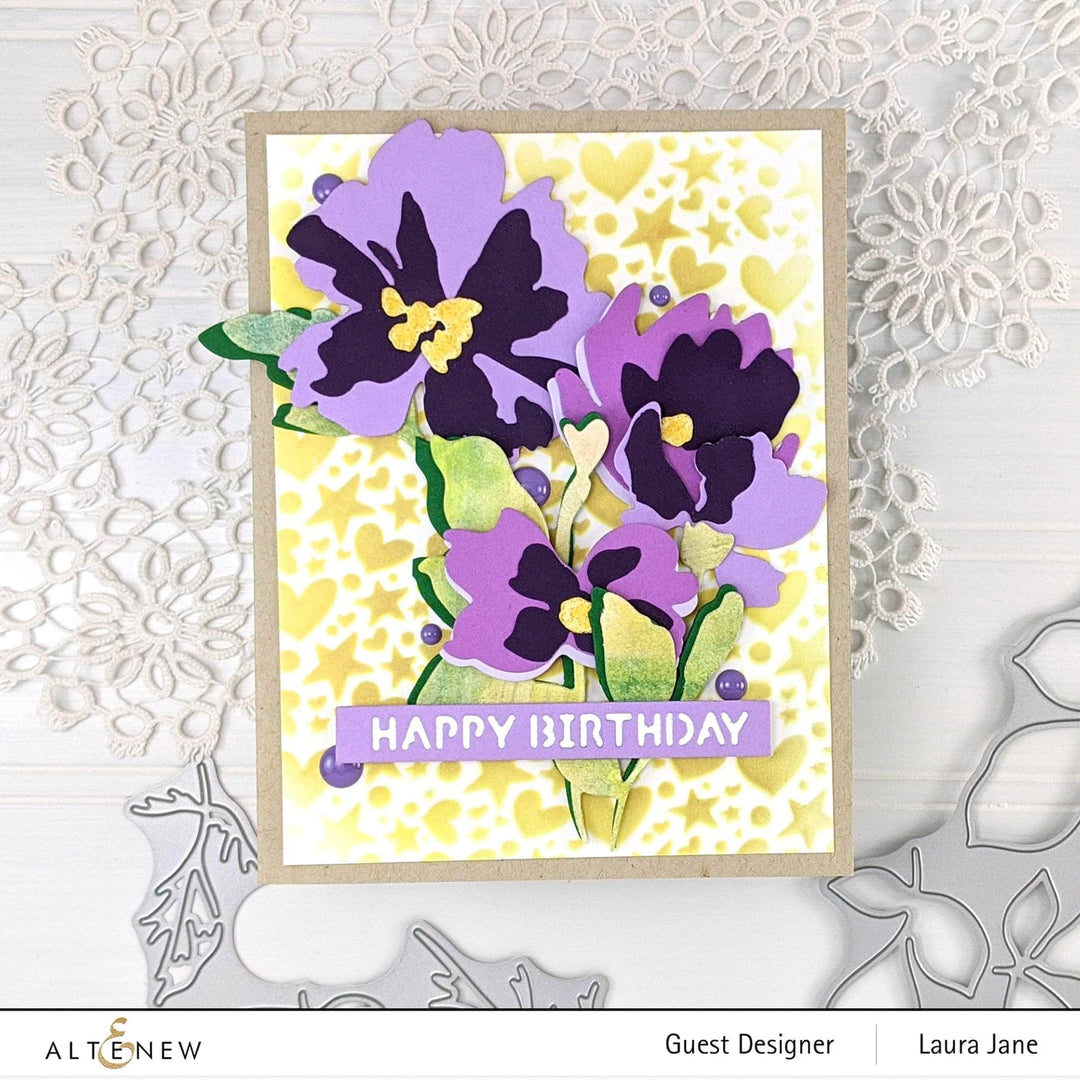 Dies Watercolor Garden Layering Die Set