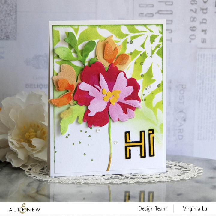 Dies Watercolor Garden Layering Die Set