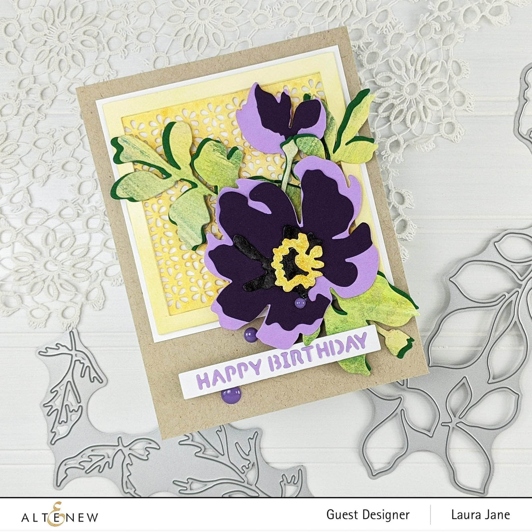 Dies Watercolor Garden Layering Die Set