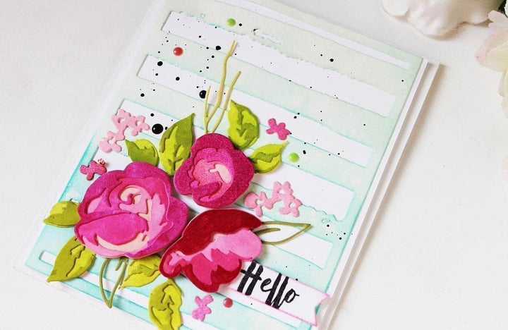 Dies Watercolor Stripes Cover Die