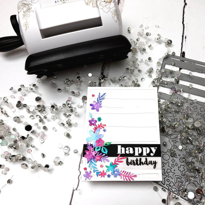 Dies Watercolor Stripes Cover Die