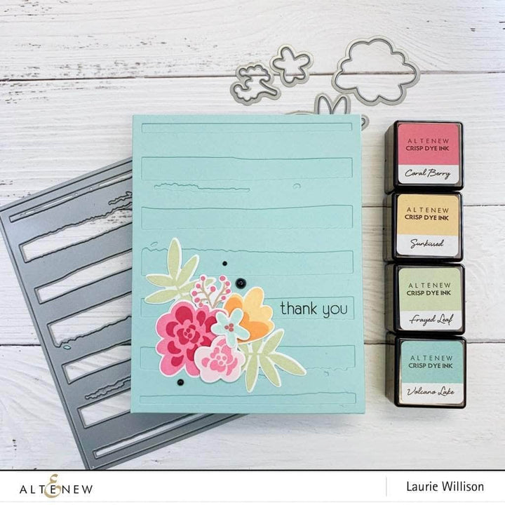 Dies Watercolor Stripes Cover Die