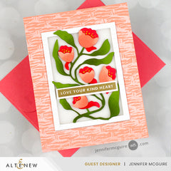 Dies Whimsical Flower Vine Die Set