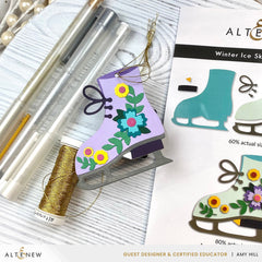 Dies Winter Ice Skate Die Set