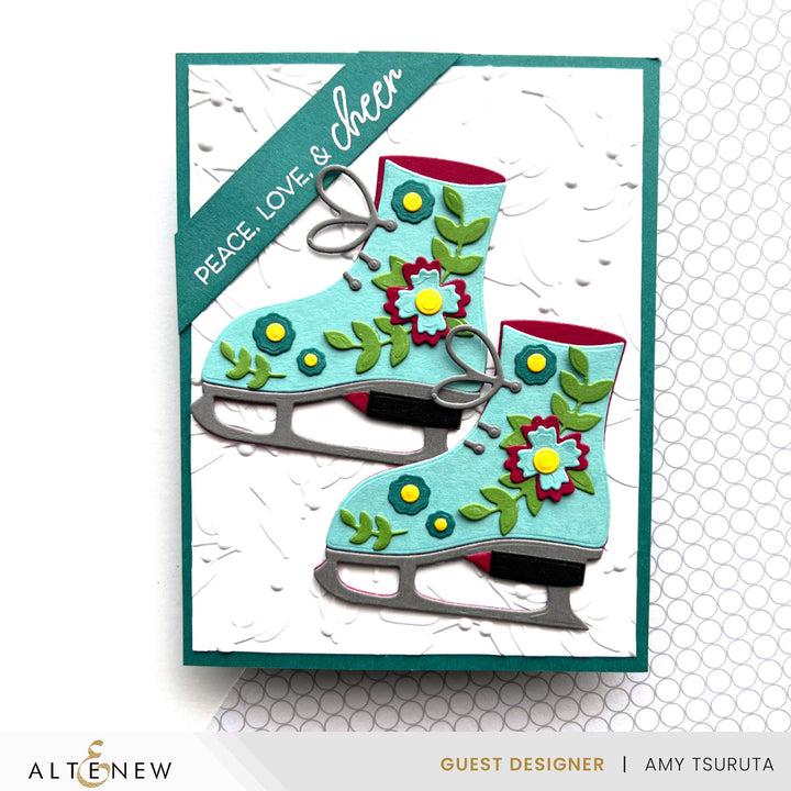 Dies Winter Ice Skate Die Set