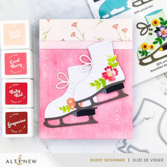 Dies Winter Ice Skate Die Set
