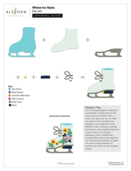 Dies Winter Ice Skate Die Set