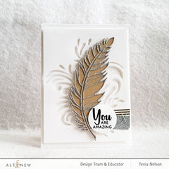 Dies Wispy Feathers Layered Die Set