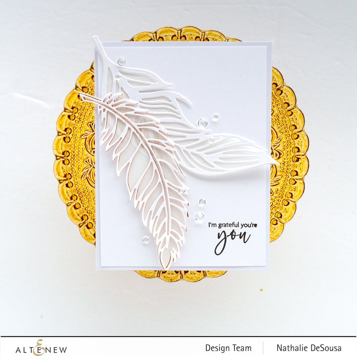 Dies Wispy Feathers Layered Die Set