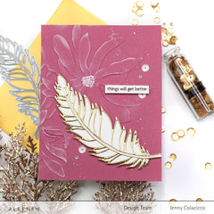 Dies Wispy Feathers Layered Die Set