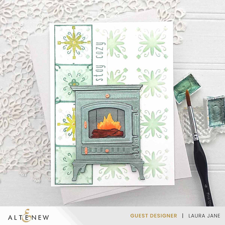 Dies Wood Stove Fireplace Die Set
