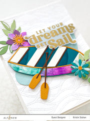 Dies Wooden Rowboat Die Set