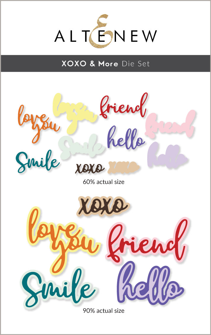 Dies XOXO & More Die Set