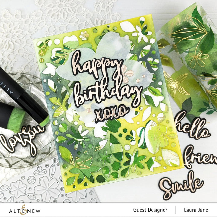 Dies Zero-Waste 3D Floral Cover Die