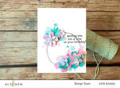 Dies Zero-Waste 3D Floral Cover Die