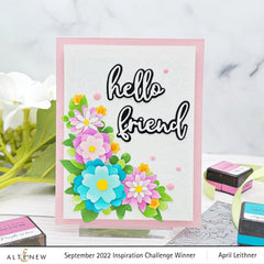 Dies Zero-Waste 3D Floral Cover Die