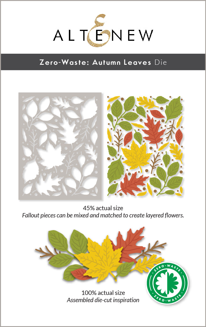 Dies Zero-Waste: Autumn Leaves Die