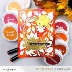 Dies Zero-Waste: Autumn Leaves Die