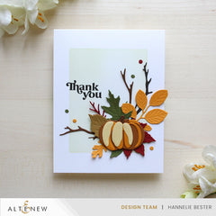 Dies Zero-Waste: Autumn Leaves Die