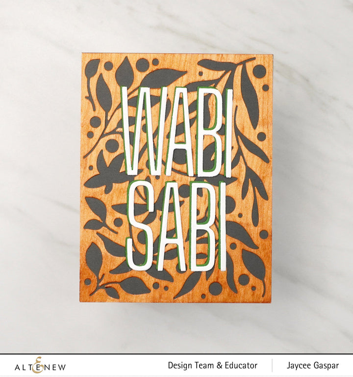 Dies Zero-Waste Leaf Pattern Die