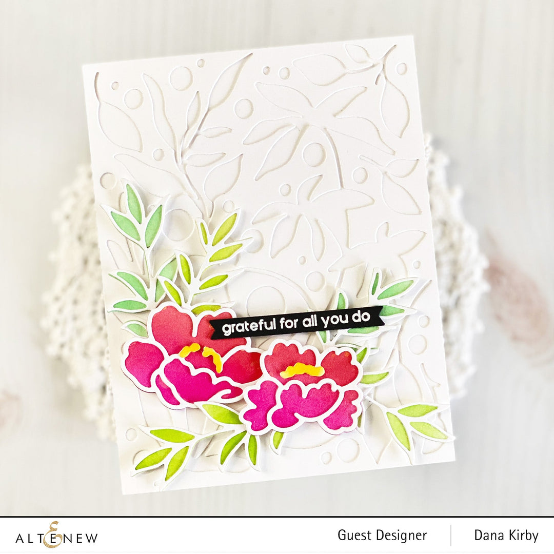 Dies Zero-Waste Leaf Pattern Die