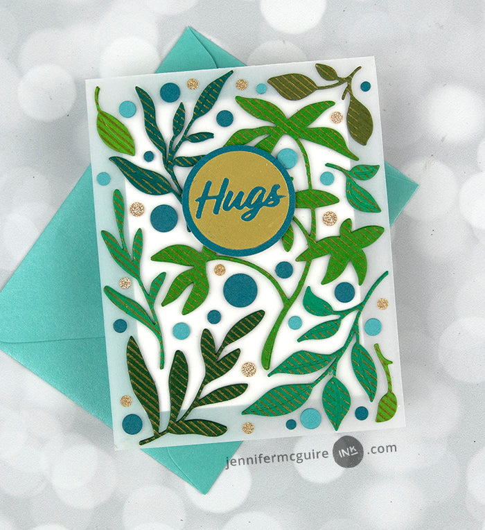 Dies Zero-Waste Leaf Pattern Die