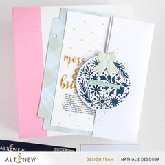Dies Zero-Waste: Ornamental Winter Pattern Die
