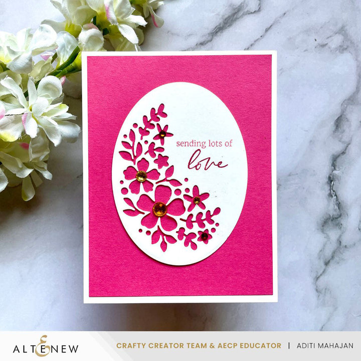 Dies Zero-Waste: Oval Serenity Die Set