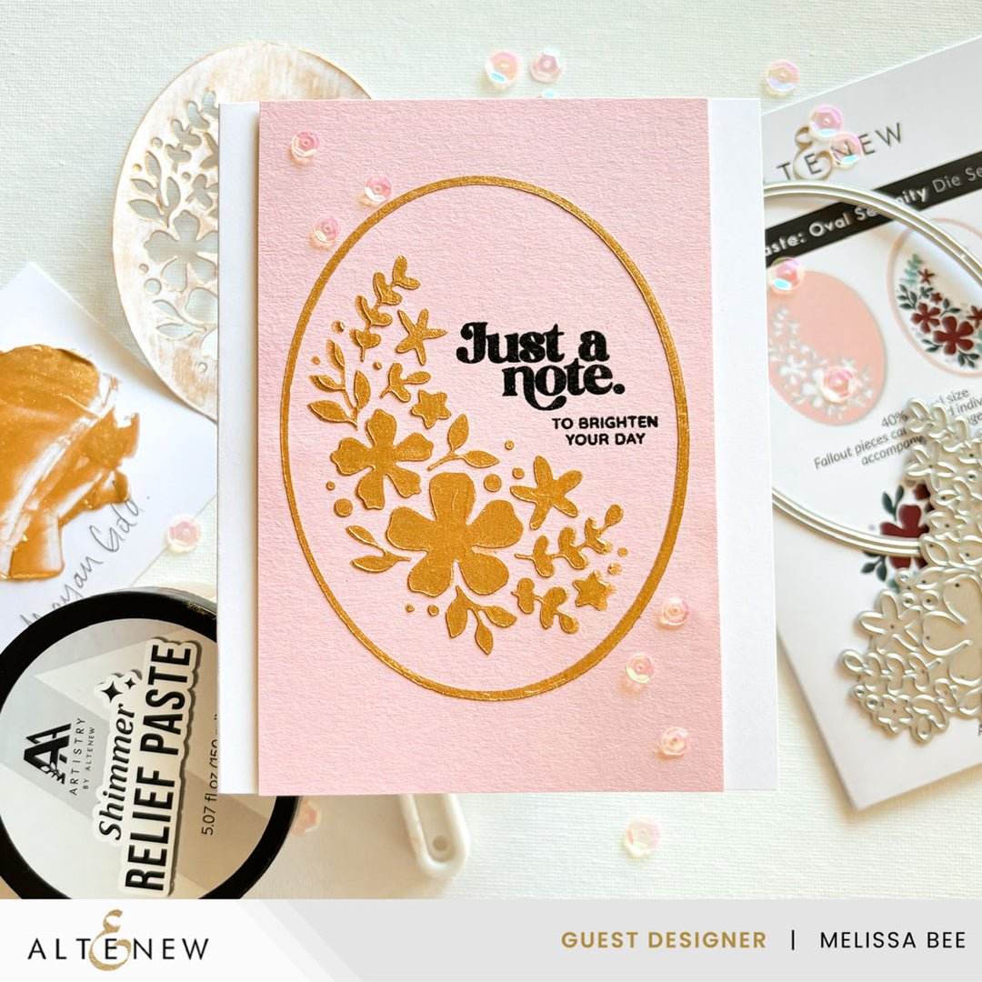 Dies Zero-Waste: Oval Serenity Die Set