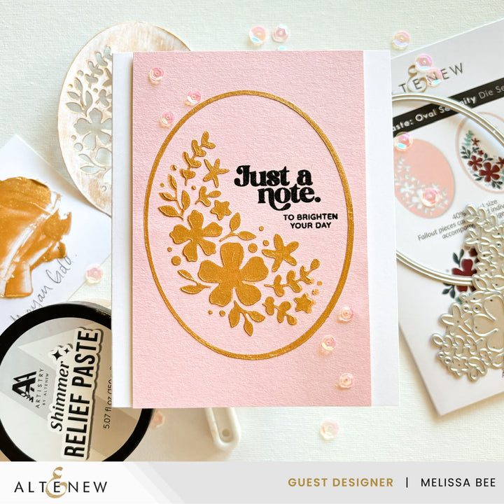 Dies Zero-Waste: Oval Serenity Die Set