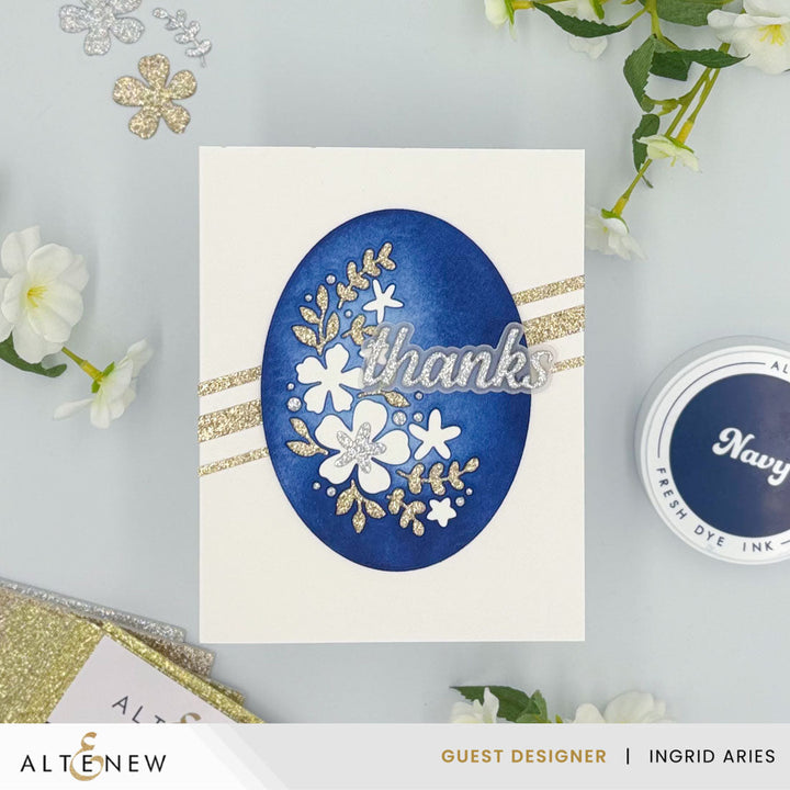 Dies Zero-Waste: Oval Serenity Die Set