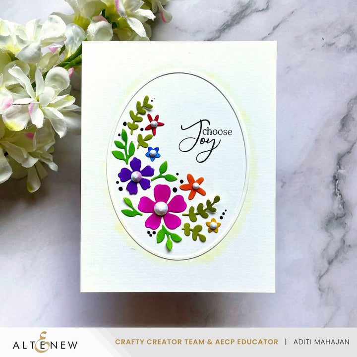 Dies Zero-Waste: Oval Serenity Die Set