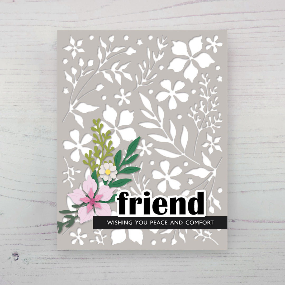 Dies Zero-Waste: Wildflower Meadow Die