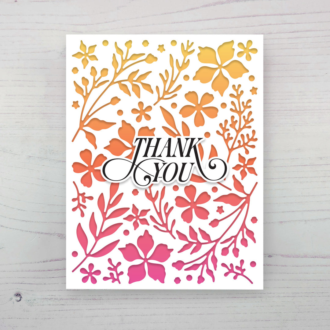 Dies Zero-Waste: Wildflower Meadow Die