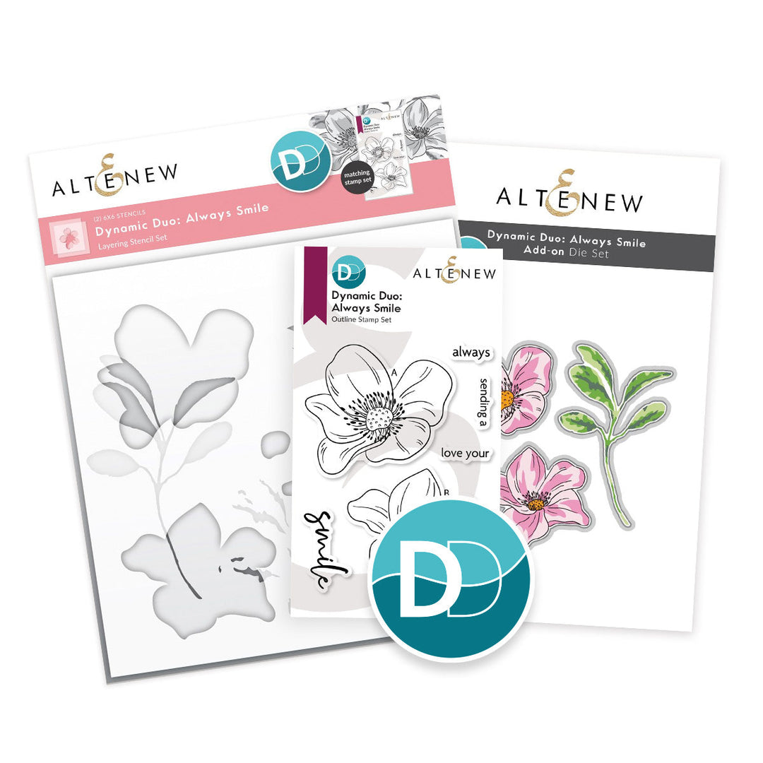 Dynamic Duo Bundle Dynamic Duo: Always Smile & Add-on Die Bundle