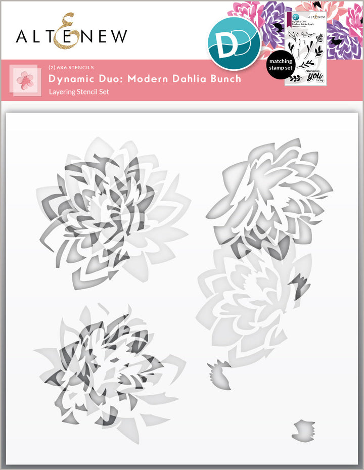 Dynamic Duo Bundle Dynamic Duo: Modern Dahlia & Add-on Die Bundle