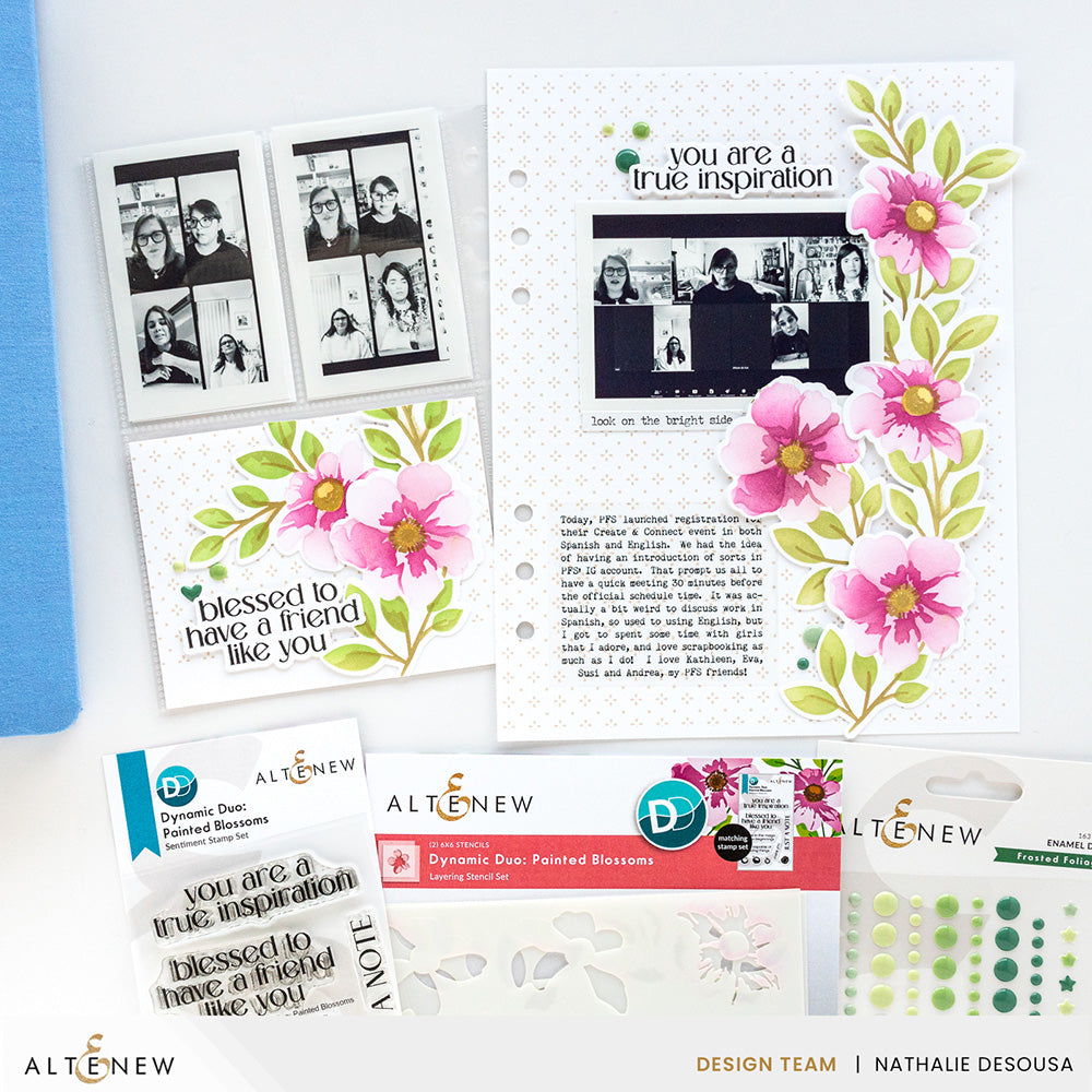Dynamic Duo Bundle Dynamic Duo: Painted Blossoms & Add-on Die Bundle