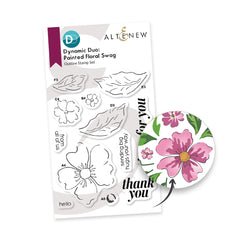 Dynamic Duo Bundle Dynamic Duo: Painted Floral Swag & Add-on Die Bundle